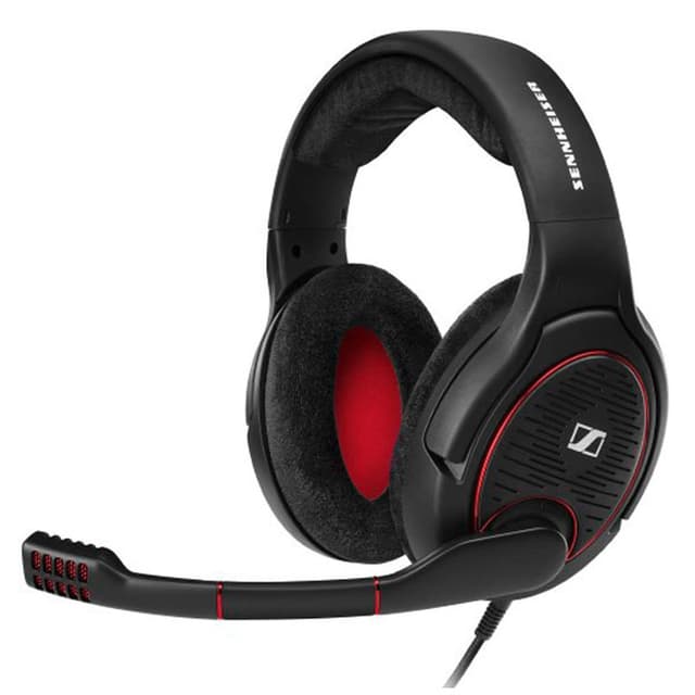 Sennheiser Game one Noise-Cancelling Gaming Headphones with microphone - Black/Red