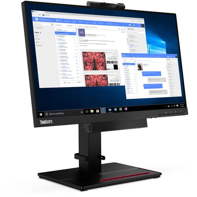 23.8-inch Lenovo ThinkCentre Tiny-In-One Gen 4 1920 x 1080 LED Monitor Black