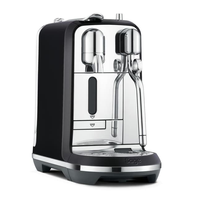 Pod coffee maker Compatible Nespresso Sage SNE800BTR