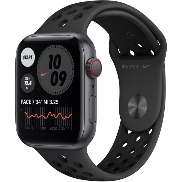 Apple Watch (Series SE) September 2020 40 - Aluminium Space Gray - Sport Nike Anthracite/Black