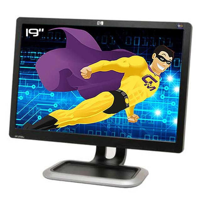 19-inch HP L1908W 1440 x 900 LCD Monitor Black