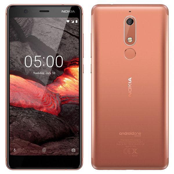 Nokia 5.1 32 GB (Dual Sim) - Copper - Unlocked