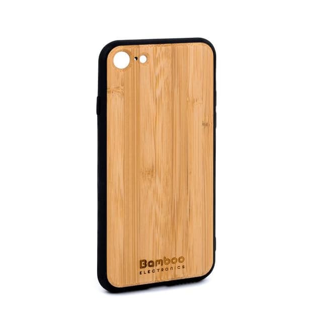 Case and protective screen iPhone SE/8/7 - Wood - Brown