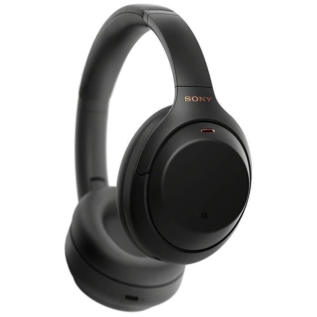 Sony WH-1000XM4 Noise-Cancelling Bluetooth Headphones with microphone - Black