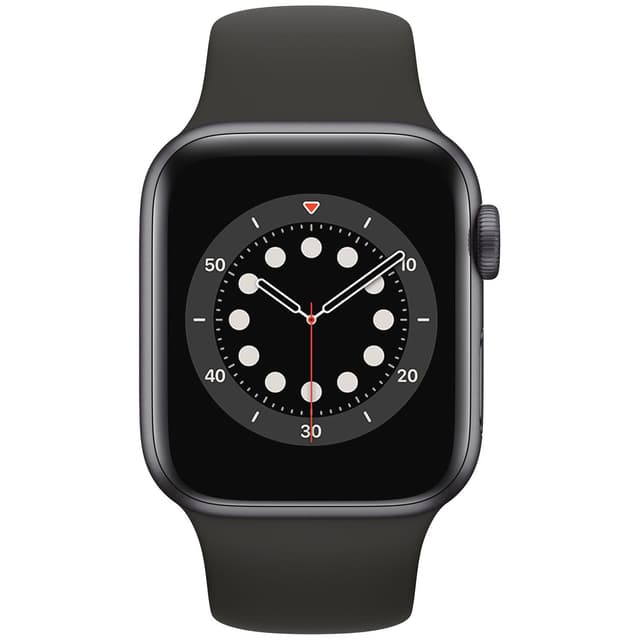 Apple Watch (Series 6) September 2020 44 - Aluminium Space Gray - Sport loop Black