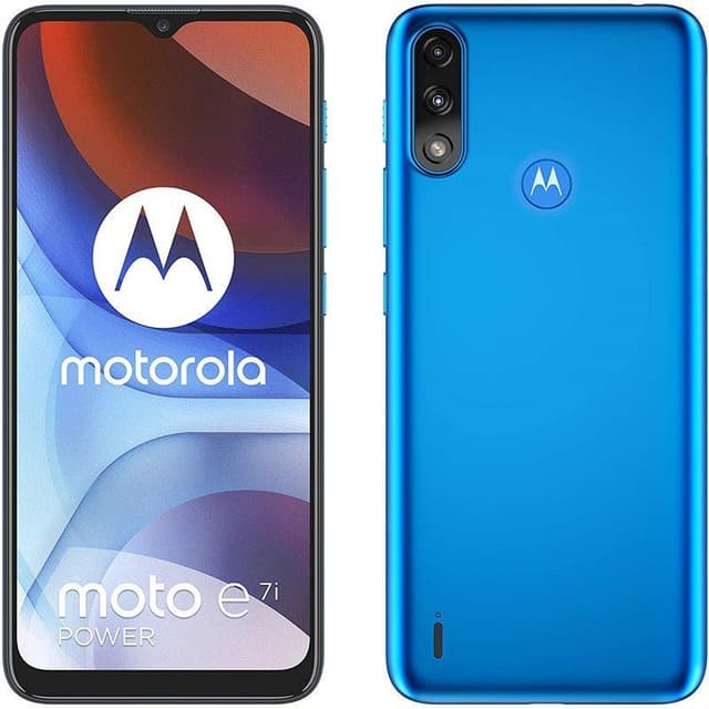 Motorola Moto E7i Power 32 GB (Dual Sim) - Blue - Unlocked