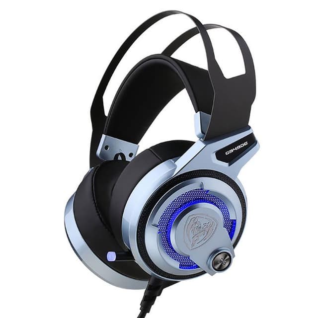 Somic G949DE noise-Cancelling gaming wired Headphones with microphone - Black/Grey