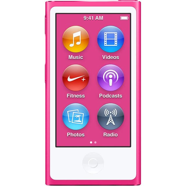 iPod Nano 7 MP3 & MP4 player 16GB- Fuchsia