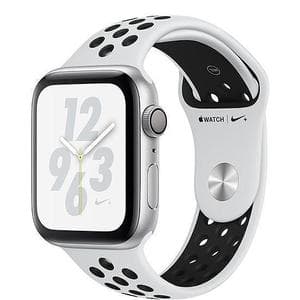 Apple Watch (Series 4) September 2018 40 - Aluminium Silver - Sport Nike Pure plainum/Black
